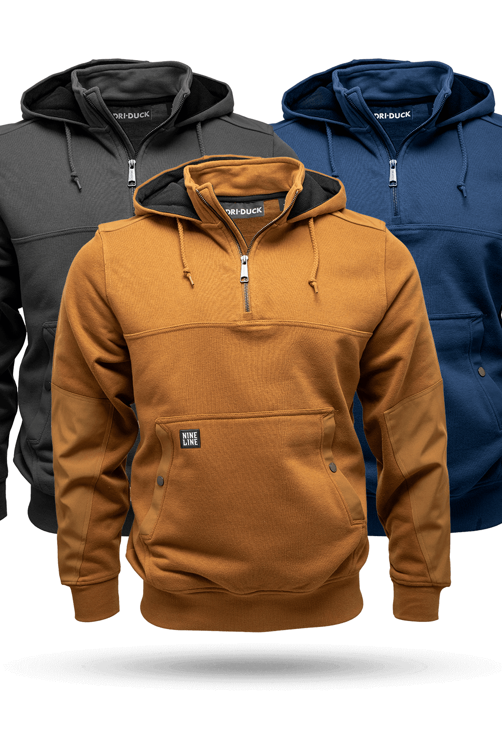 Men's Water - Repellent Pullover Hoodie