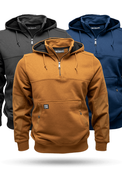 Men's Water - Repellent Pullover Hoodie