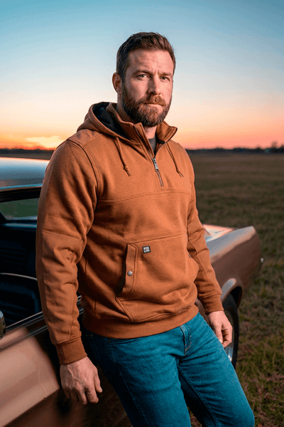 Men's Water - Repellent Pullover Hoodie