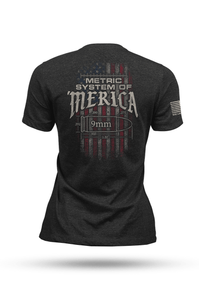Merica Metric System - Women's T-Shirt