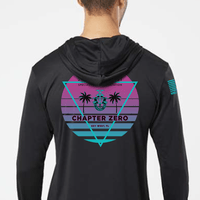 Combat Dive School Moisture Wicking Hooded - Long-Sleeve T-Shirt