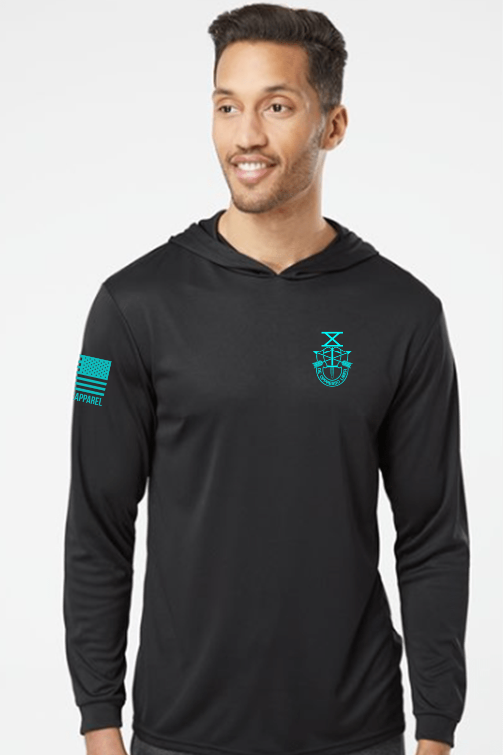 Moisture Wicking Hooded Long Sleeve - Combat Dive School