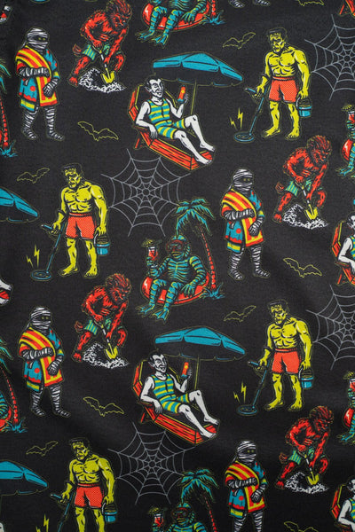Monster Bash - Short Sleeve Button Down