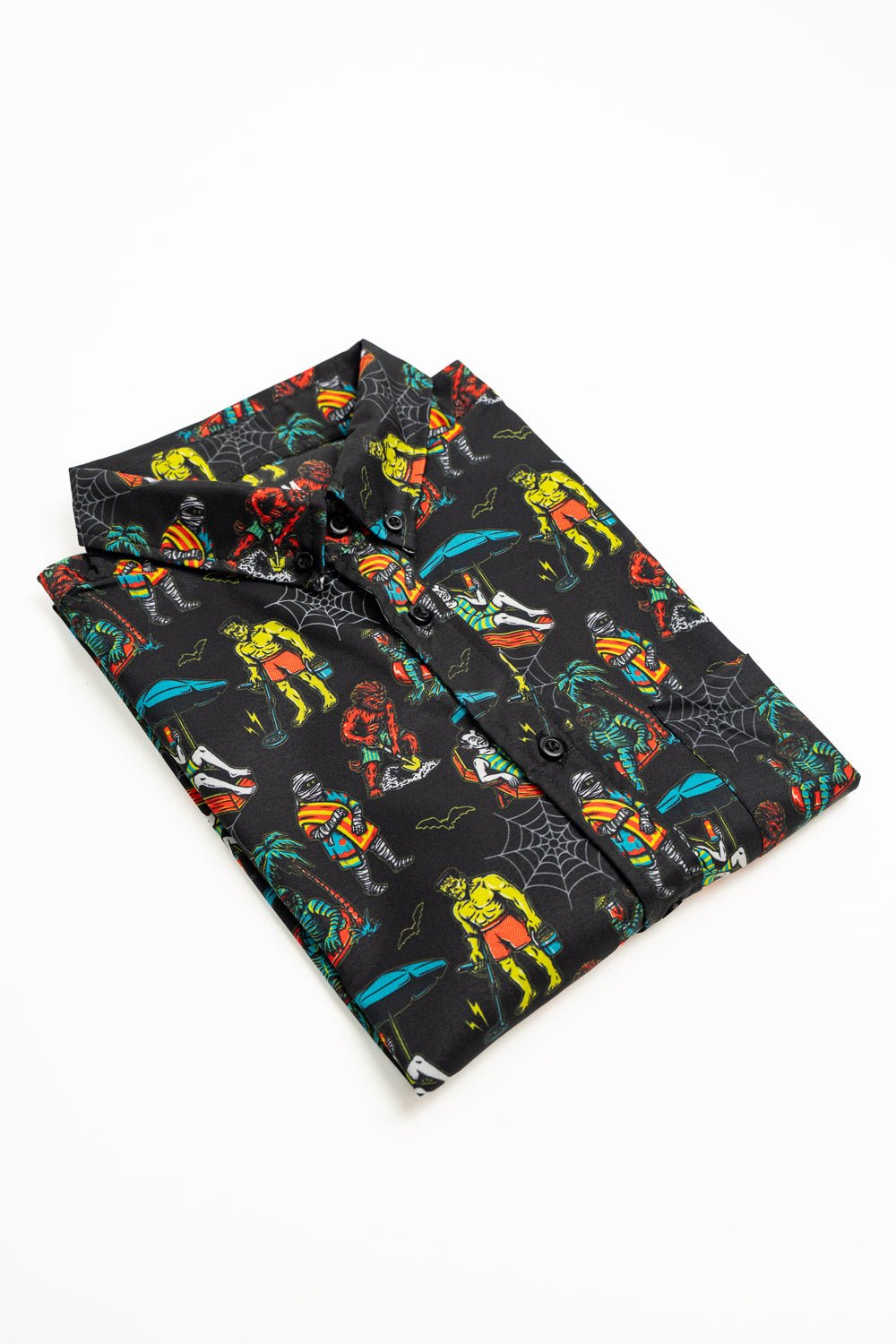 Monster Bash - Short Sleeve Button Down