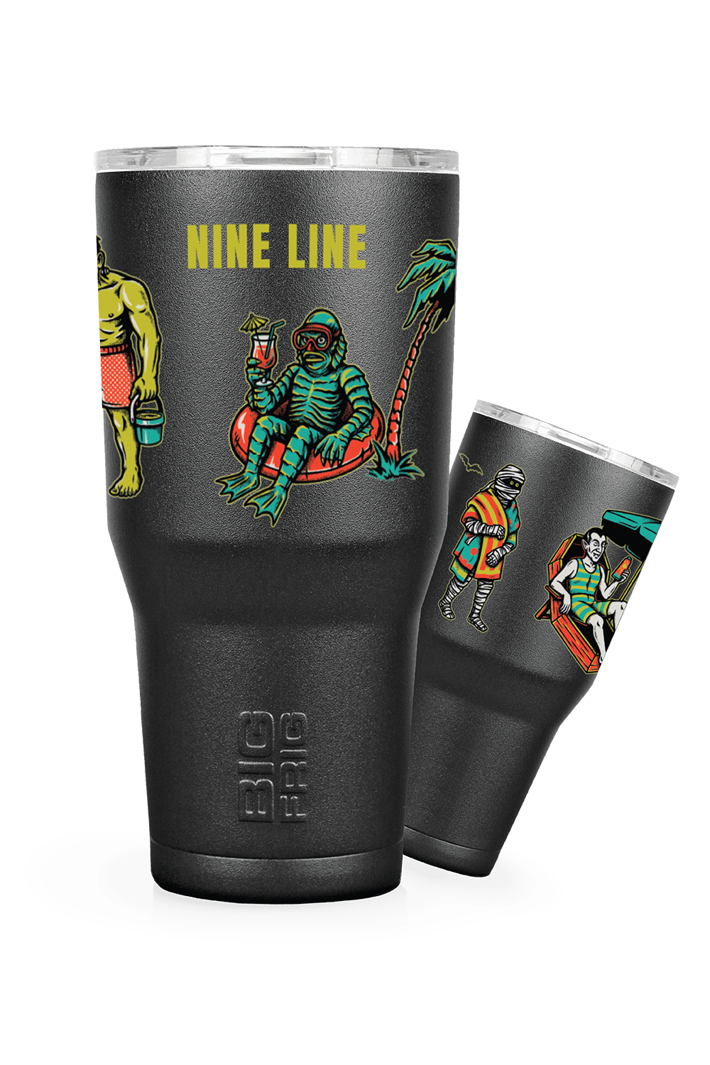 Monster Beach - Big Frig Tumbler