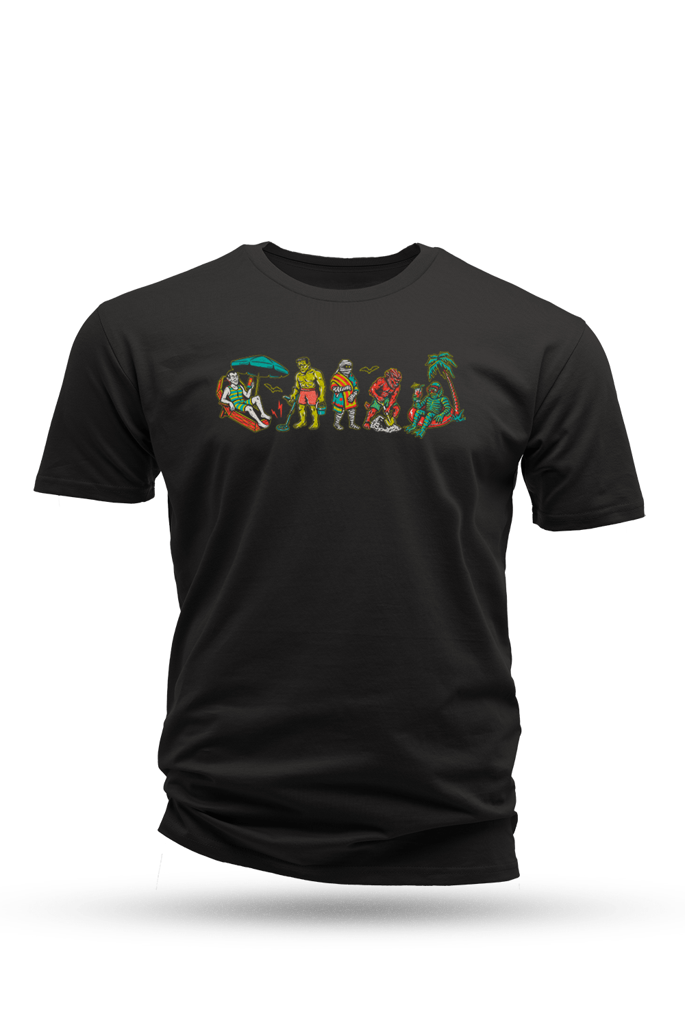 Monster Beach - Cotton T-shirt