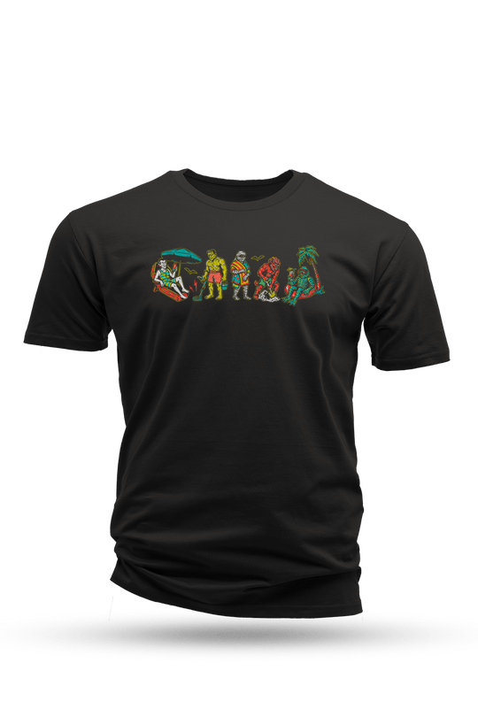 Monster Beach - Cotton T-shirt