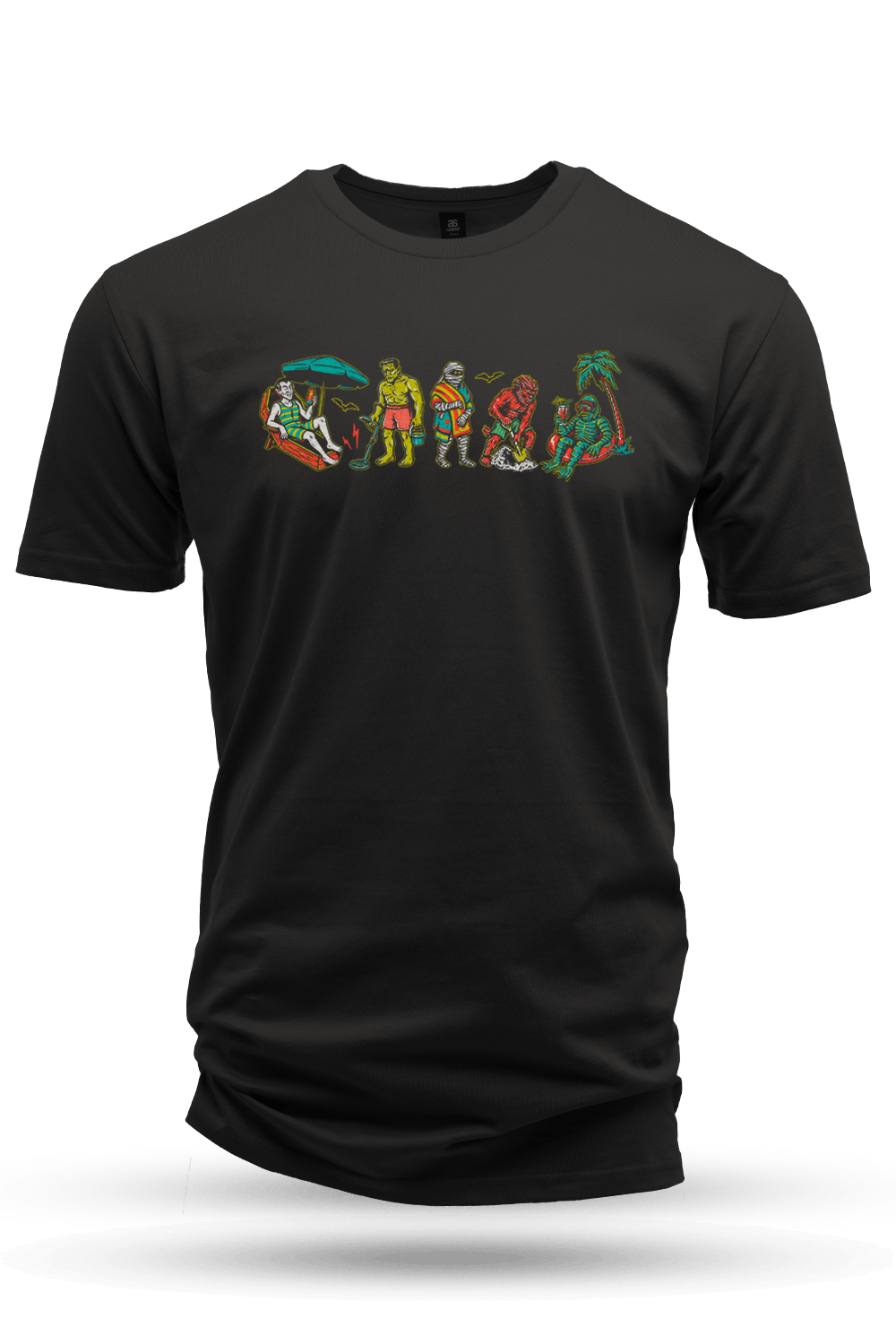 Monster Beach - Men's Premium Cotton T-shirt