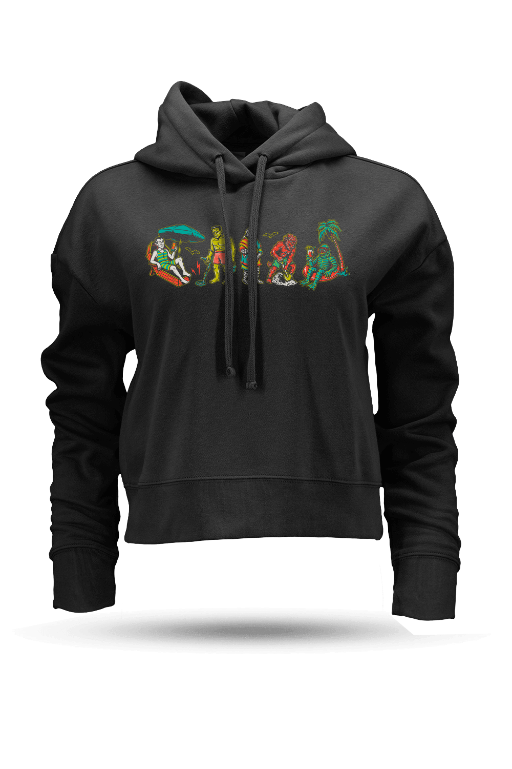 Monster Beach - Women's Boxy Hoodie