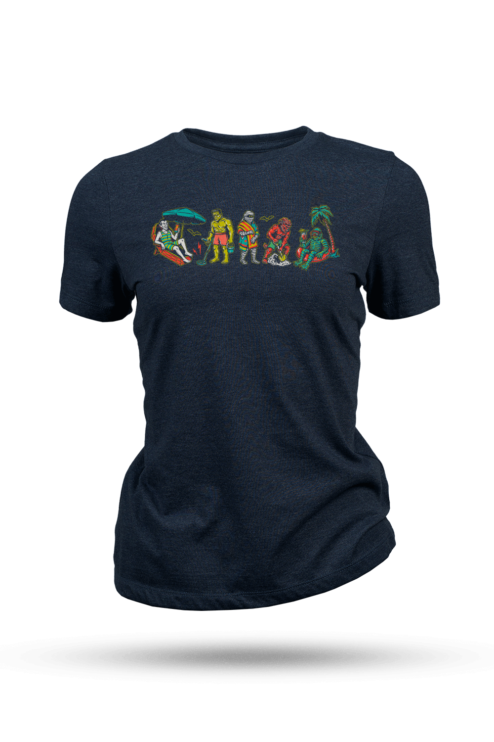 Monster Beach - Women's T-Shirt