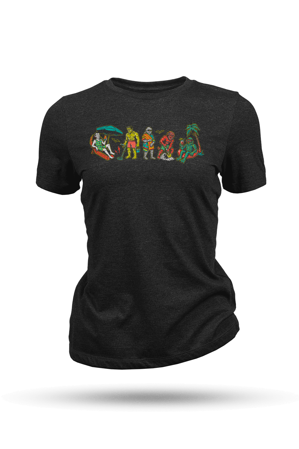 Monster Beach - Women's T-Shirt