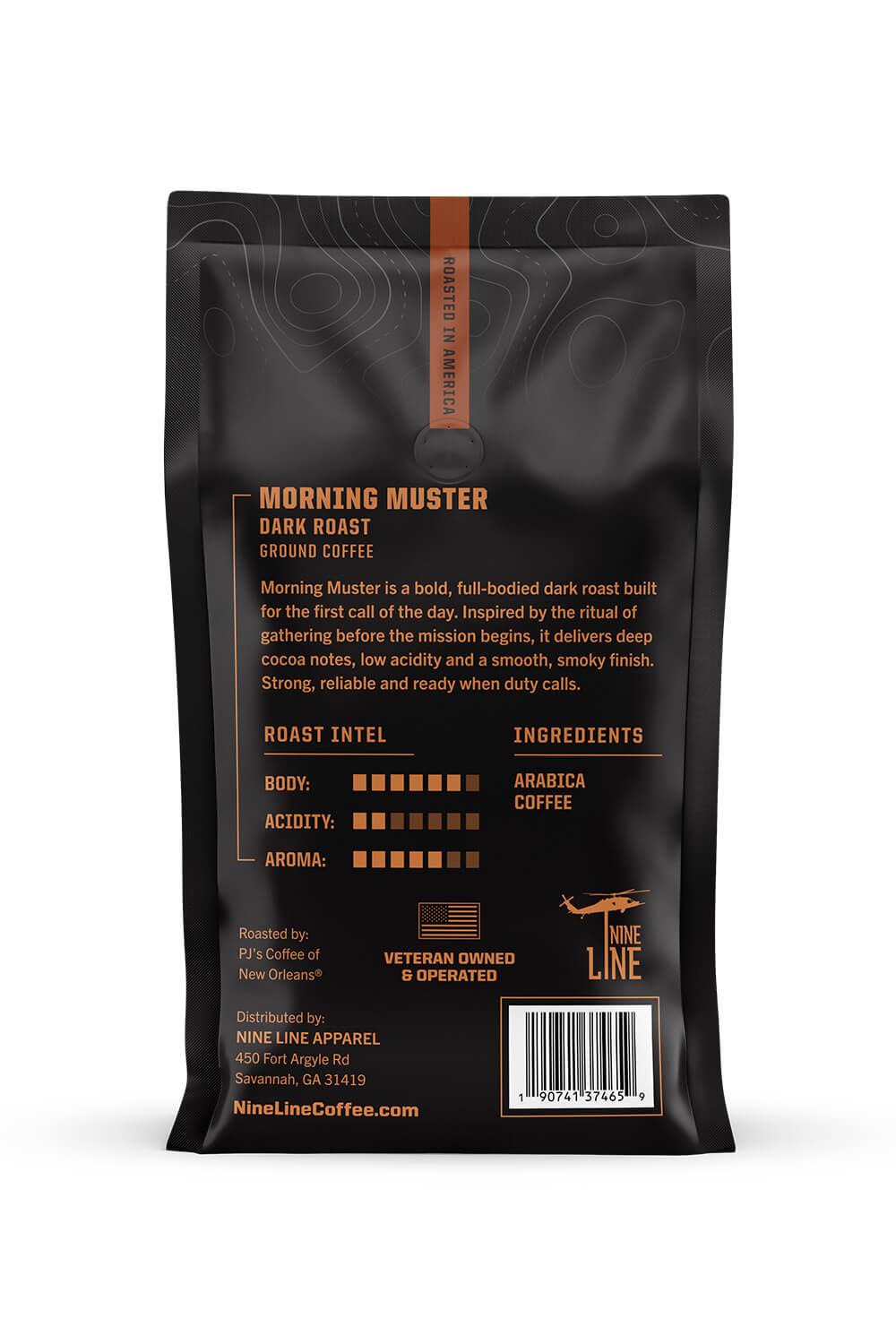 Morning Muster Dark Roast - Ground Coffee | 12OZ