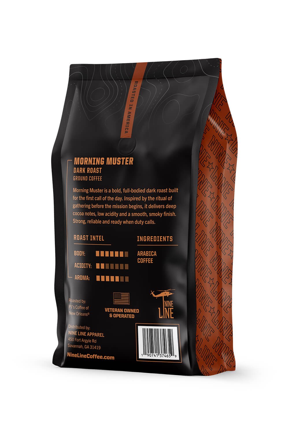 Morning Muster Dark Roast - Ground Coffee | 12OZ