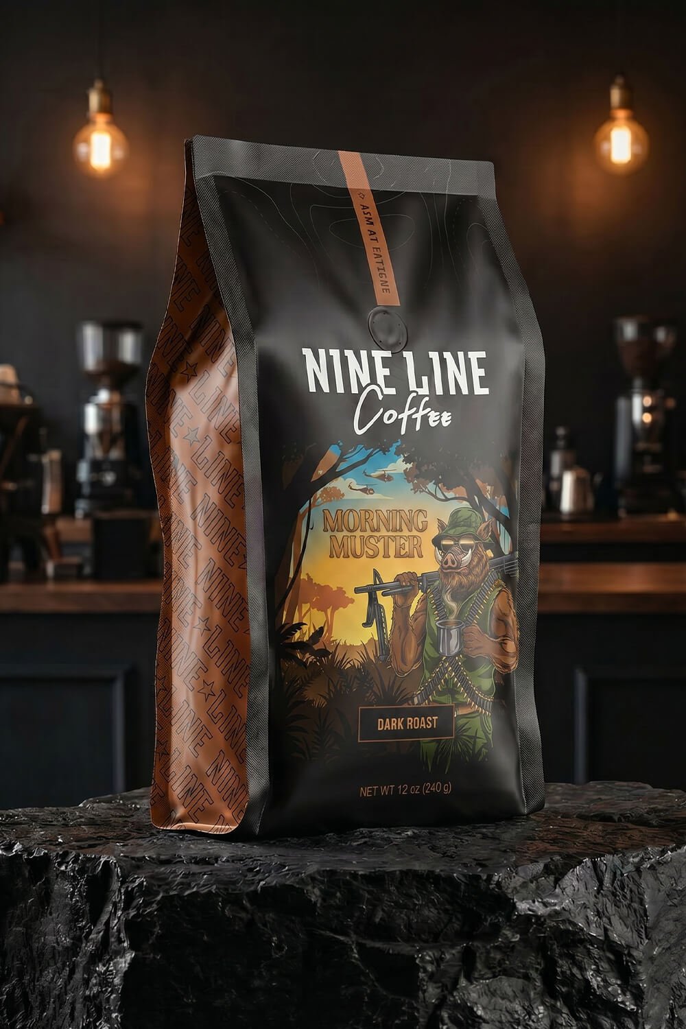 Morning Muster Dark Roast - Ground Coffee | 12OZ