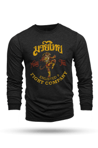 Muay Thai Shirt - E9 - Long-Sleeve Shirt