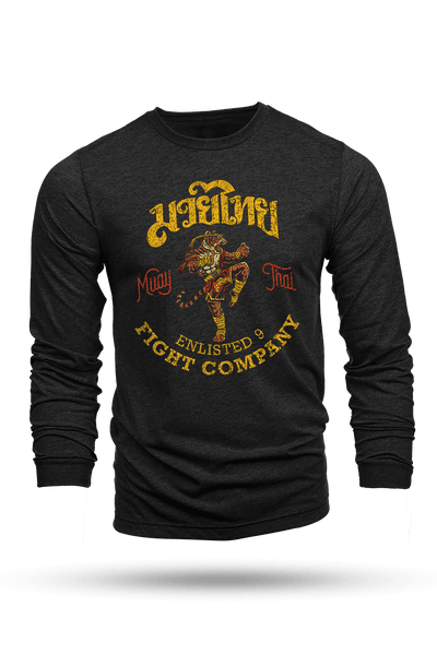 Muay Thai Shirt - E9 - Long - Sleeve Shirt