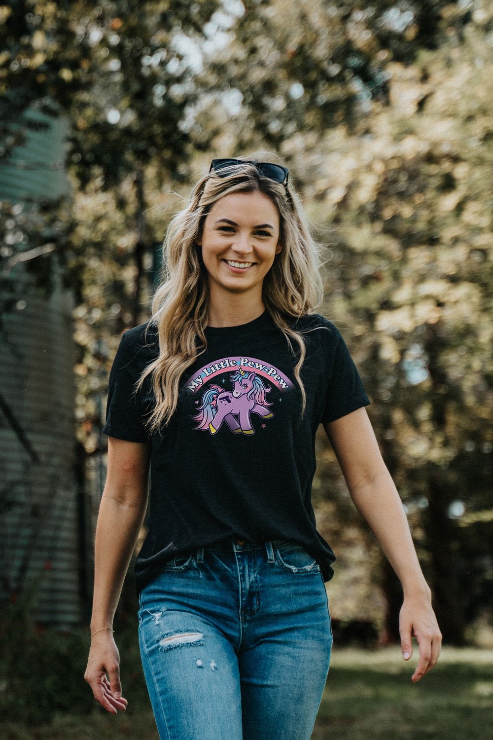 My Little Pew - Pew - Women's T-Shirt
