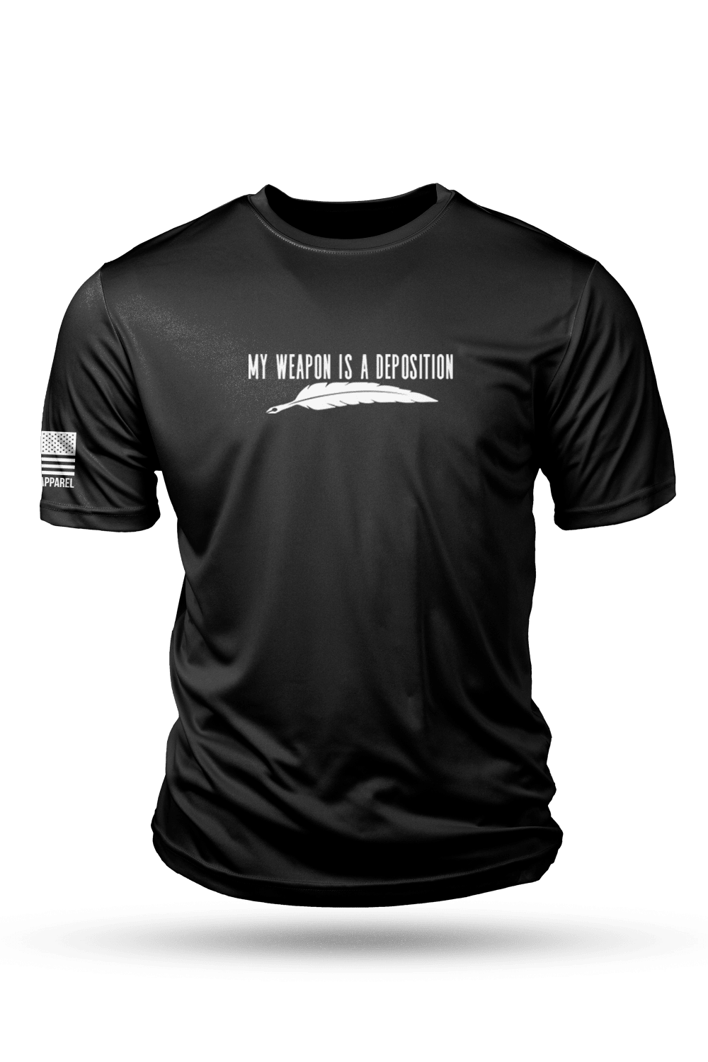 My Weapon is a Deposition - Men's Moisture Wicking T-Shirt