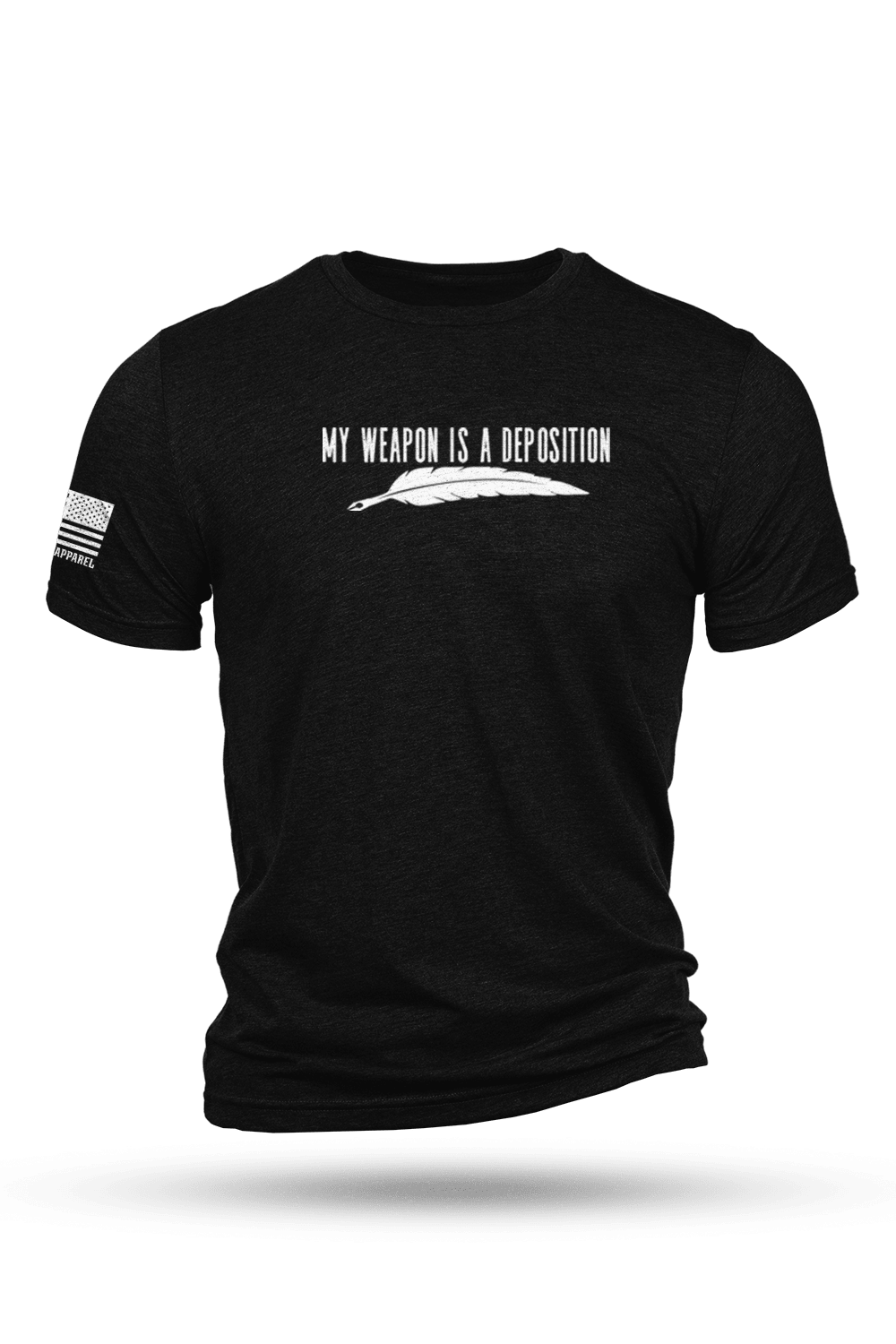 My Weapon is a Deposition - T-Shirt