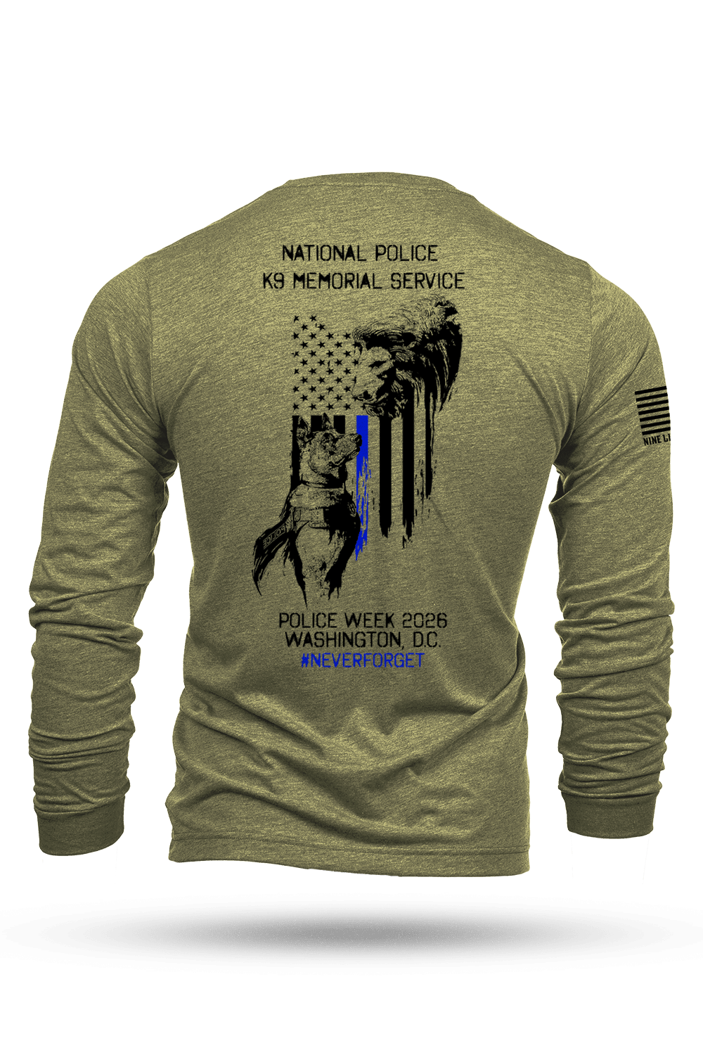 National Police Dog Foundation - Long - Sleeve Shirt