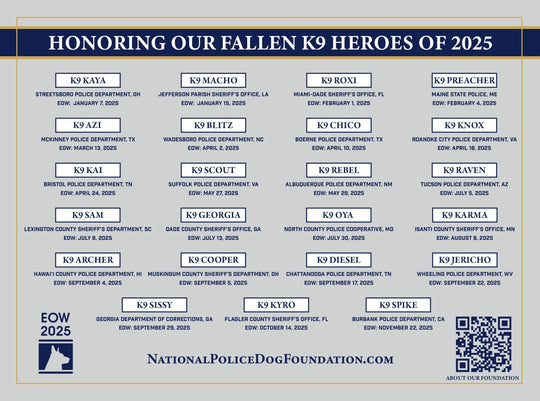 National Police Dog Foundation - T-Shirt