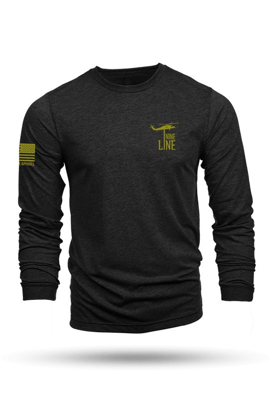 Never Saw Me - Bigfoot - Long - Sleeve Shirt