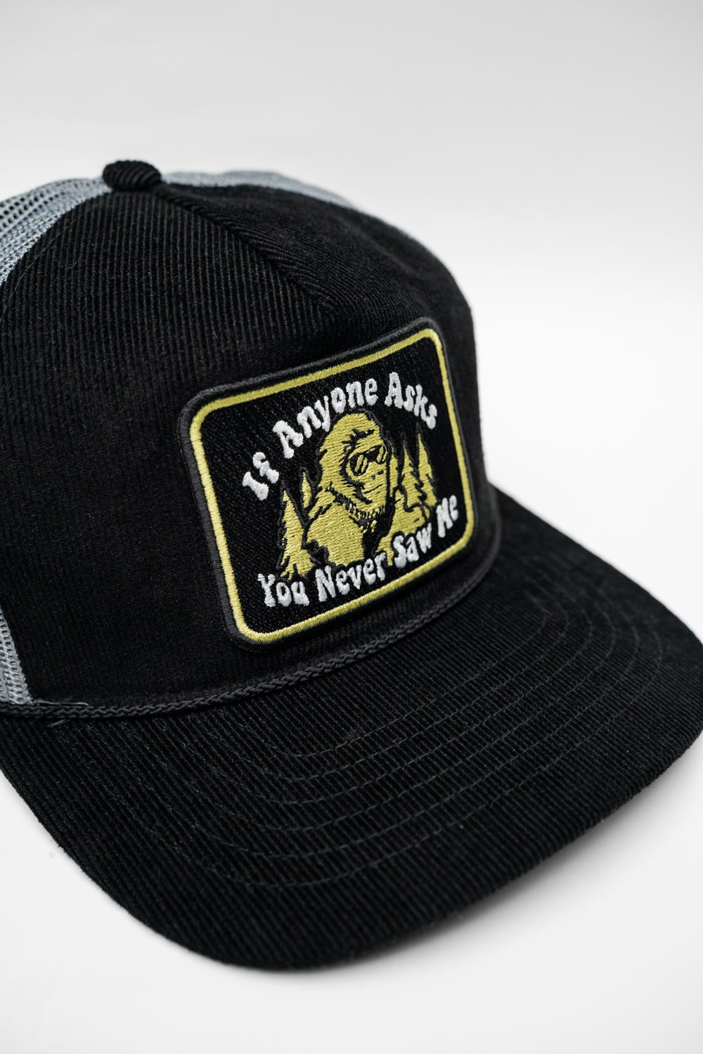 Never Saw Me - Corduroy Snapback Hat