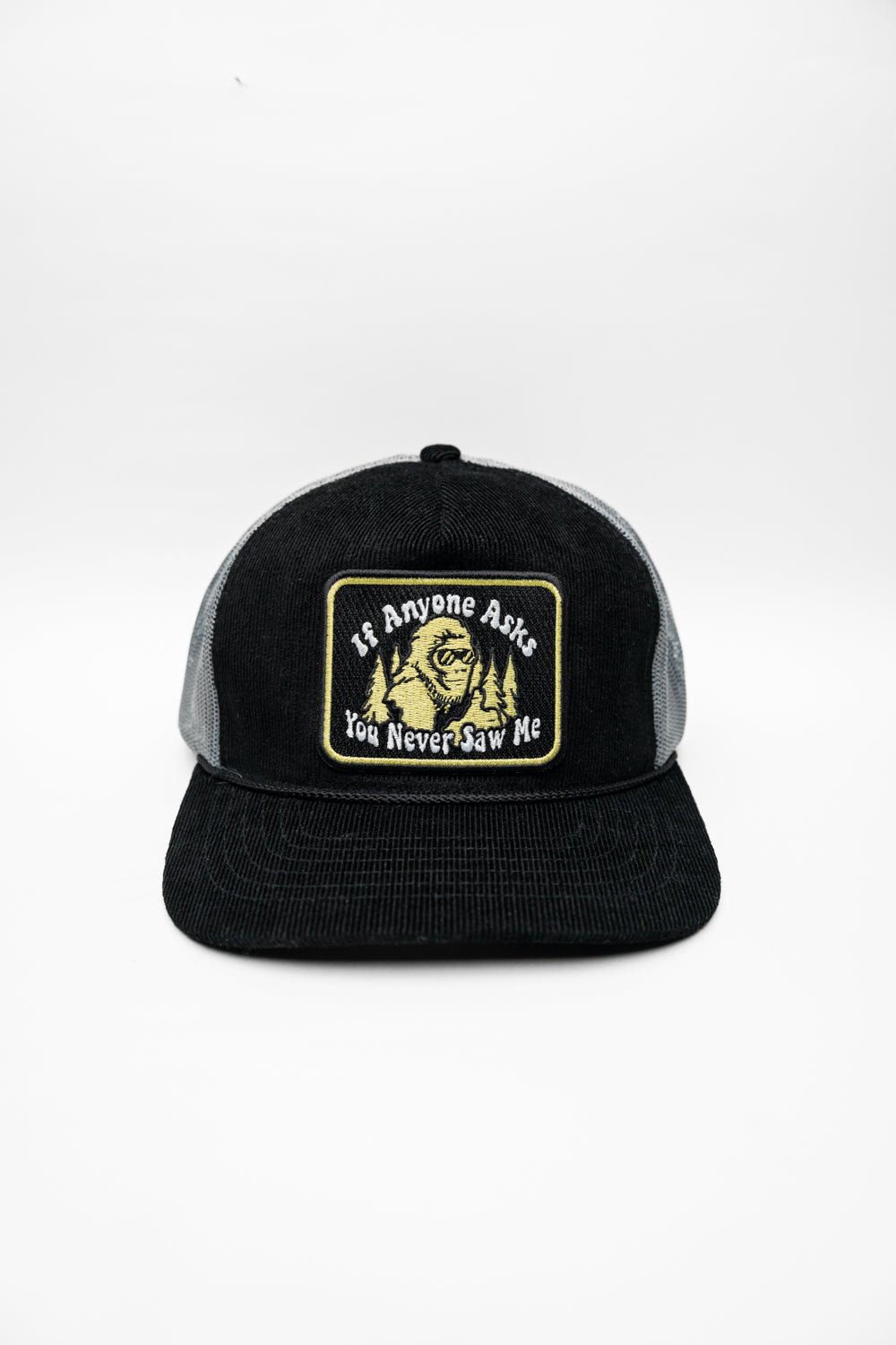 Never Saw Me - Corduroy Snapback Hat
