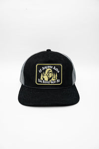 Never Saw Me - Corduroy Snapback Hat