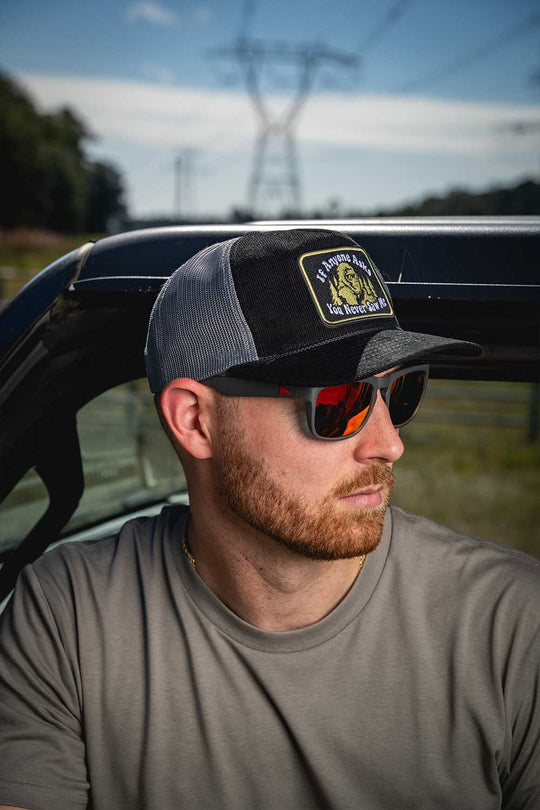 Never Saw Me - Corduroy Snapback Hat
