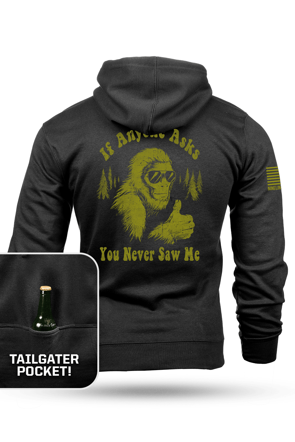 Never Saw Me - Tailgater Hoodie