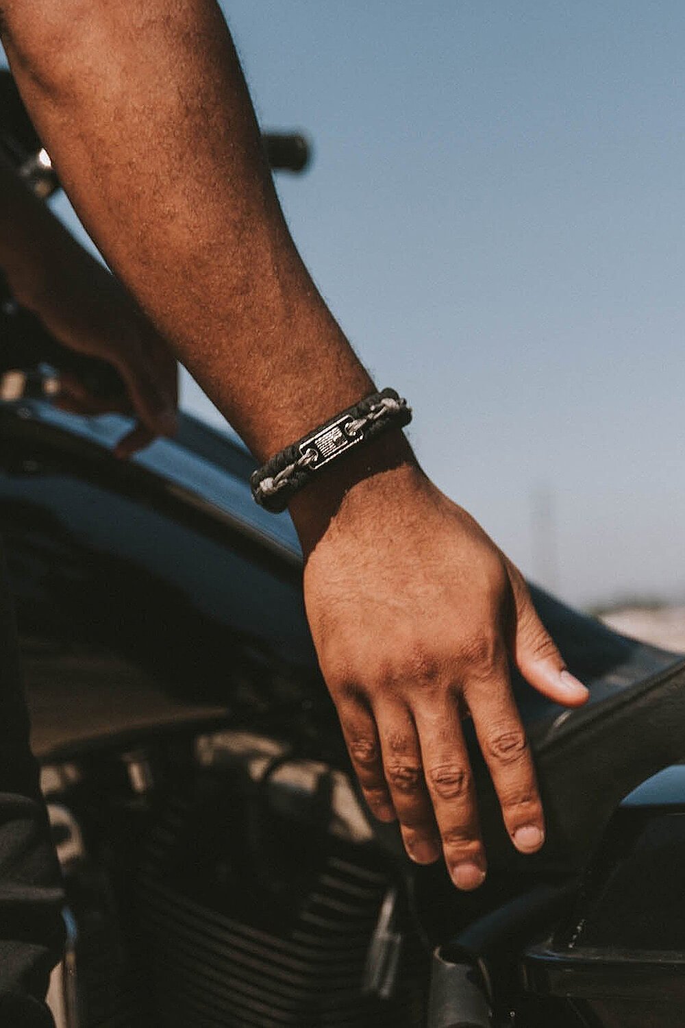 Paracord Survival Bracelet Barbed Wire Design Style Nine Line Apparel