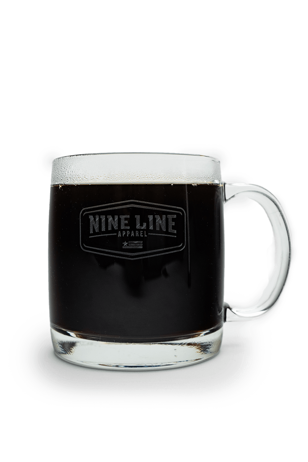 Nine Line .308 Caliber American Made Glass Mug