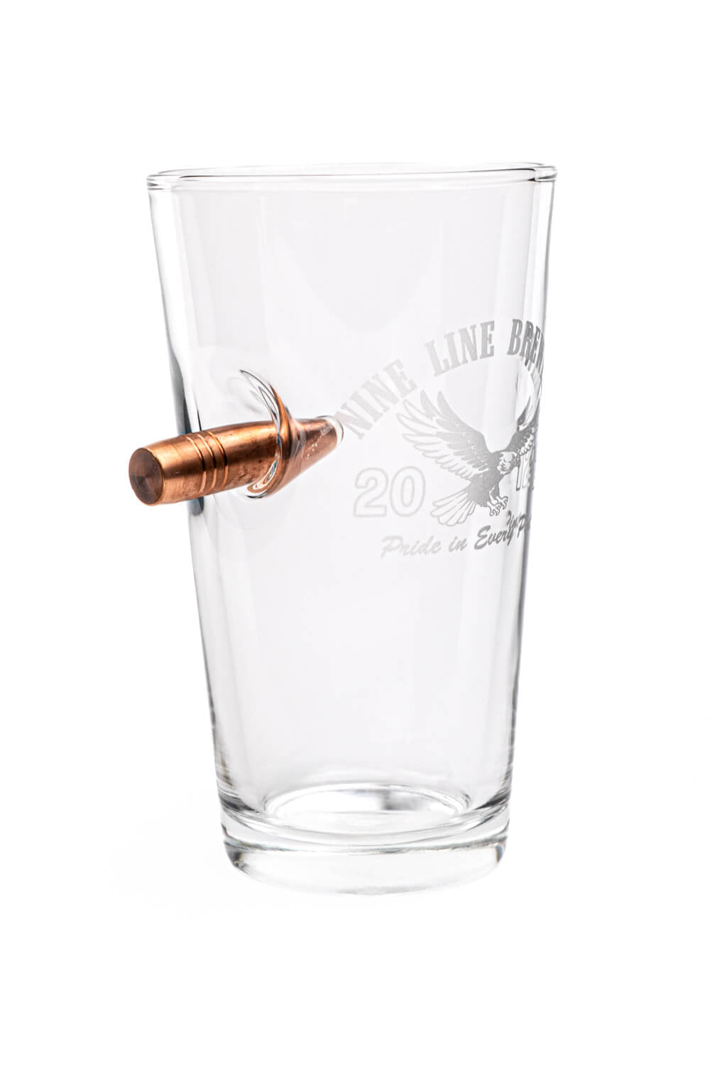 Nine Line Brewery 50Cal Pint Glass