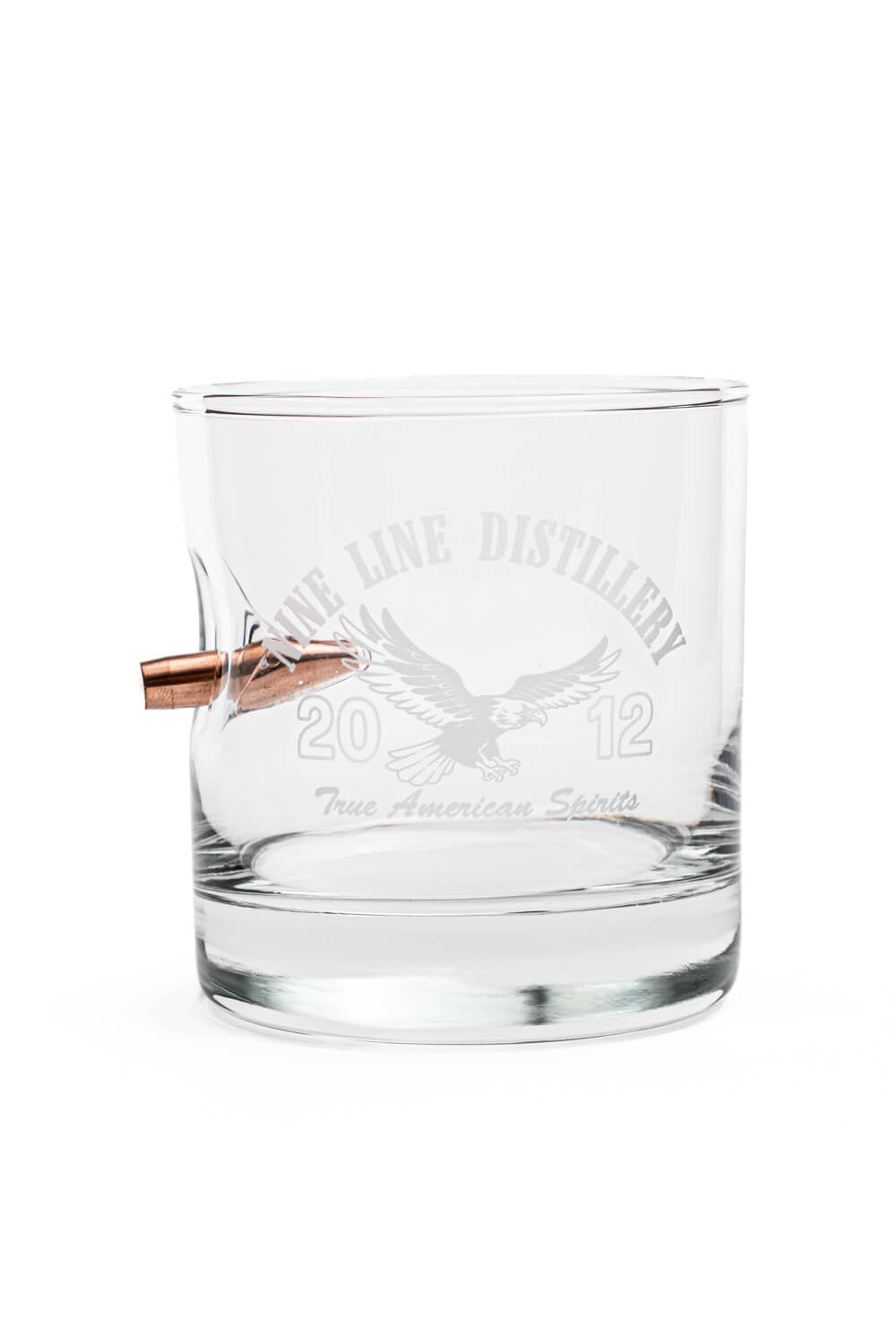 Nine Line Distillery Whiskey Glass