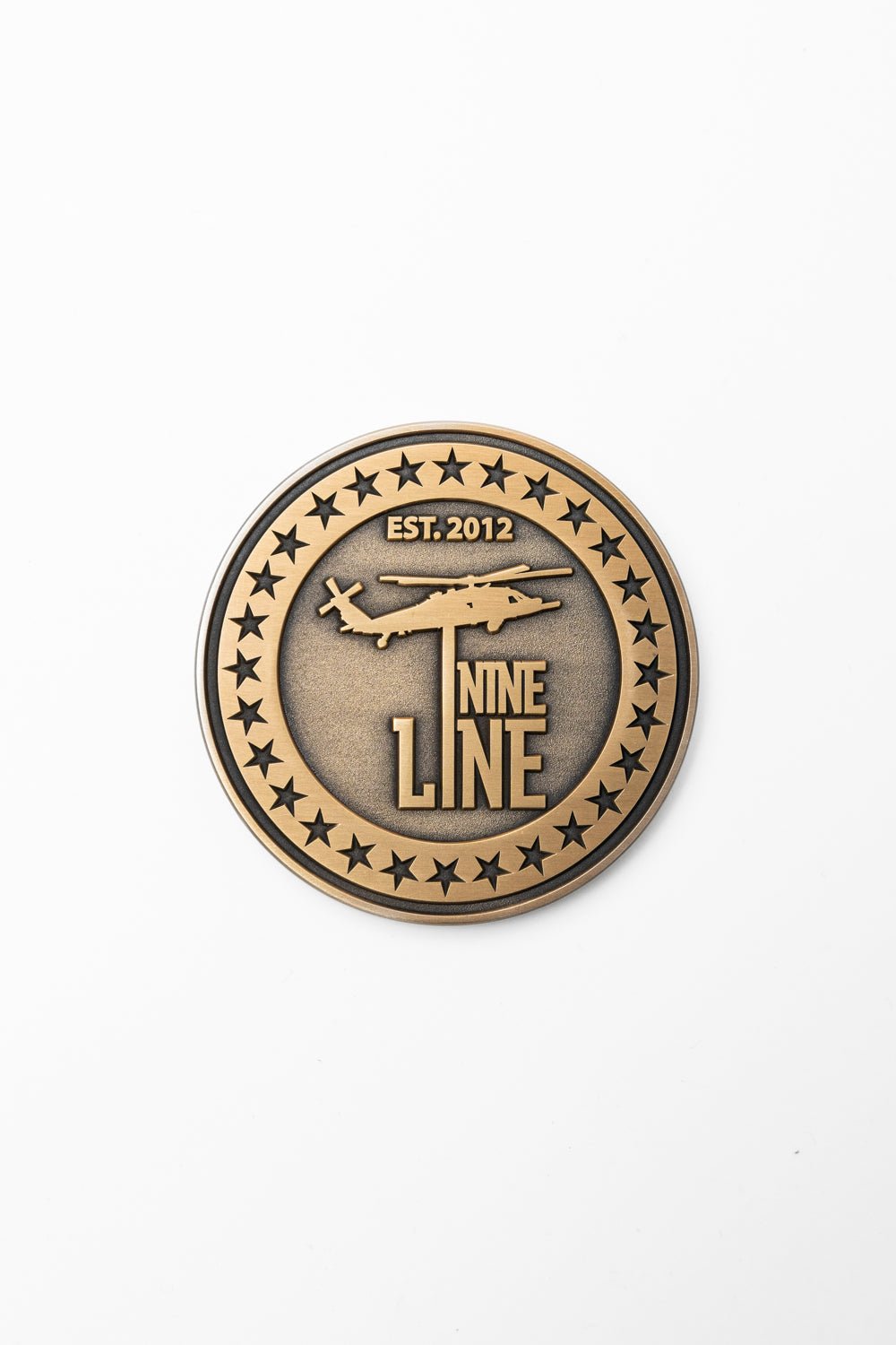Nine Line Dropline Challenge Coin