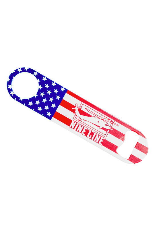 Nine Line Flag Bar Key Bottle Opener