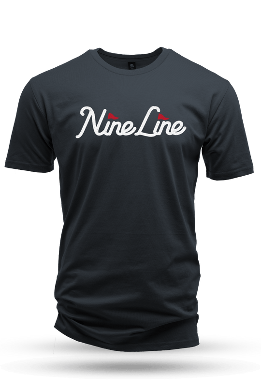 Nine Line Golf Flag - Men's Premium Cotton T-shirt