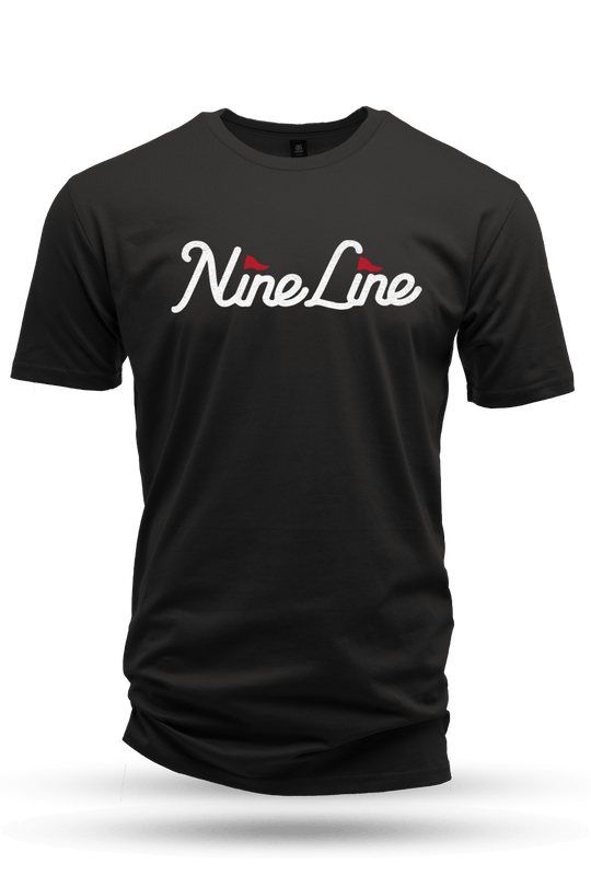 Nine Line Golf Flag - Men's Premium Cotton T-shirt