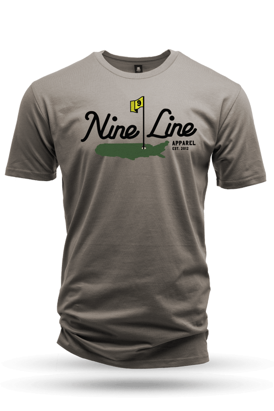 Nine Line Golf Master - Men's Premium Cotton T-shirt
