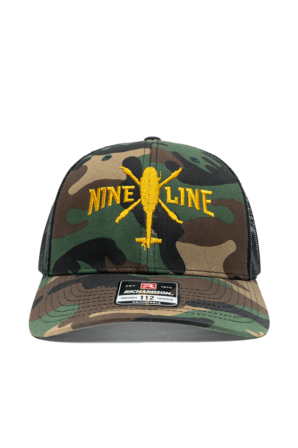 Nine Line Helo - Camo 5-Panel Trucker Hat – Nine Line Apparel