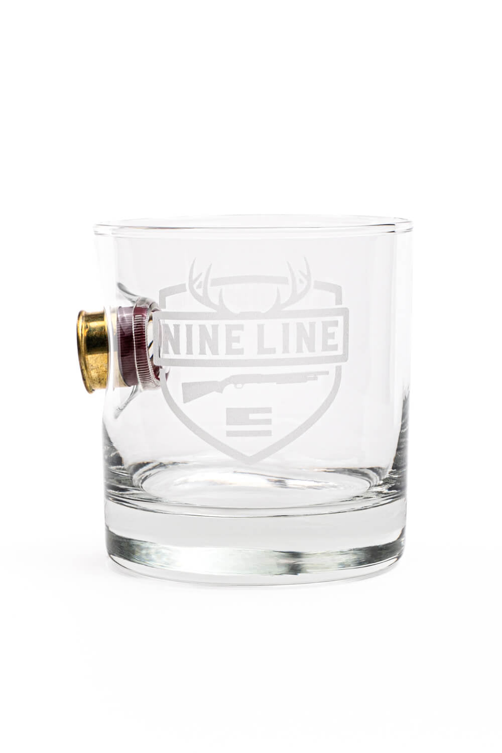Nine Line Hunt Shotgun Shell Whiskey Glass