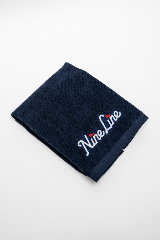Nine Line Pin Flag Logo Golf Towel