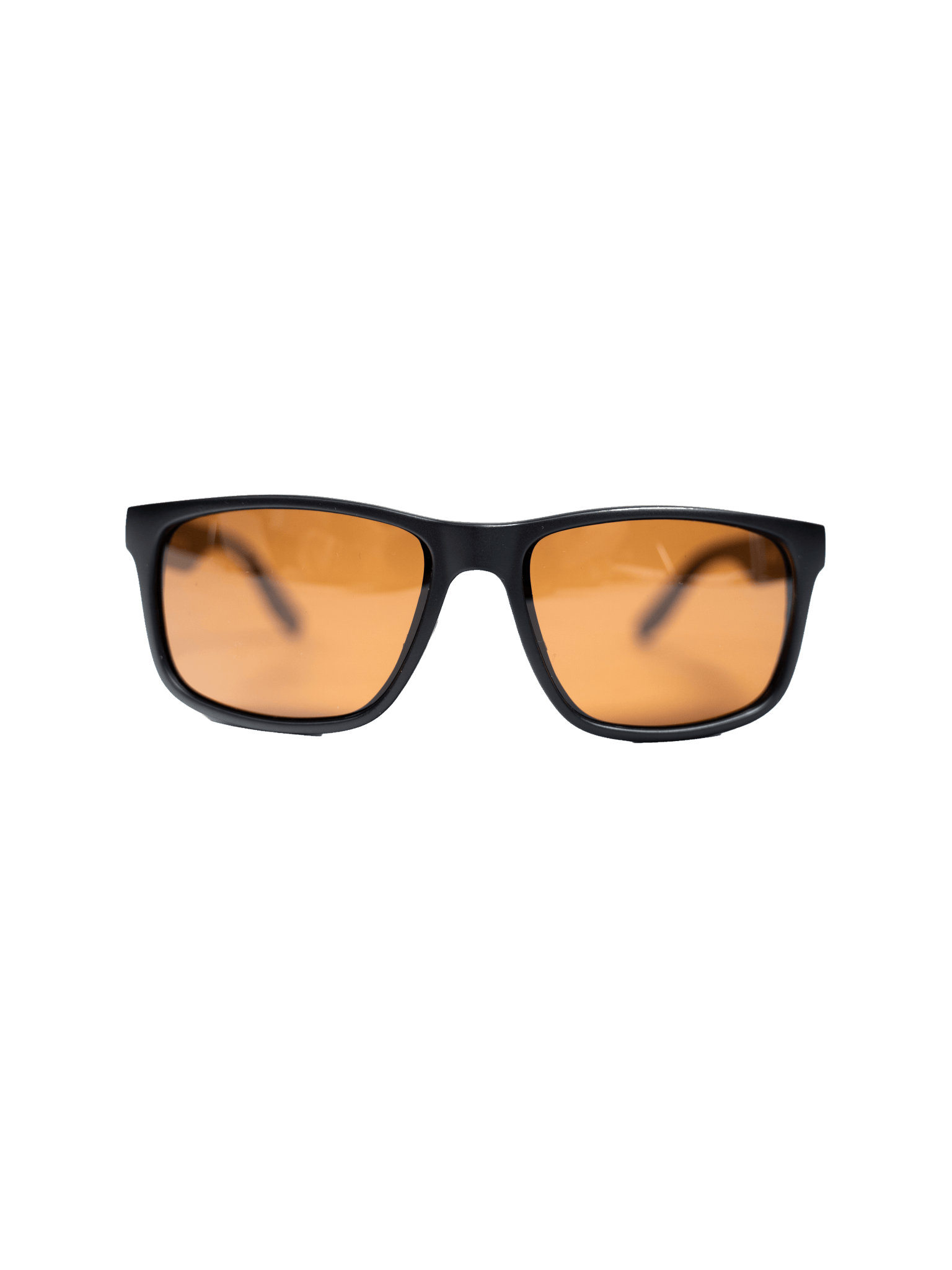 Nine Line Sunglasses Black Frame Brown Lens