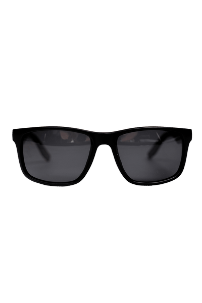 Nine Line Sunglasses Black Frame Smoke Lens