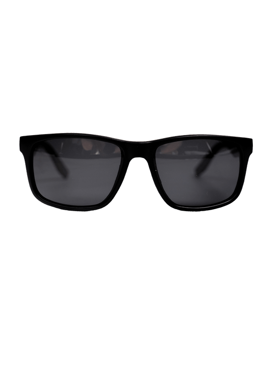Nine Line Sunglasses Black Frame Smoke Lens