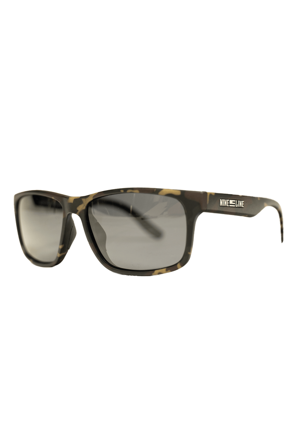 Nine Line Sunglasses Woodland Frame Green Lens