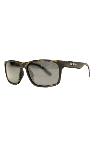 Nine Line Sunglasses Woodland Frame Green Lens