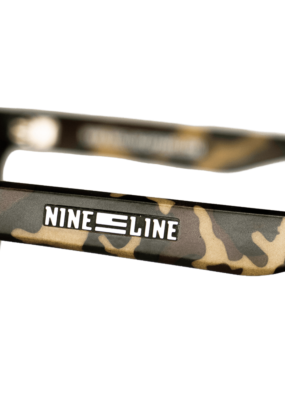 Nine Line Sunglasses Woodland Frame Green Lens