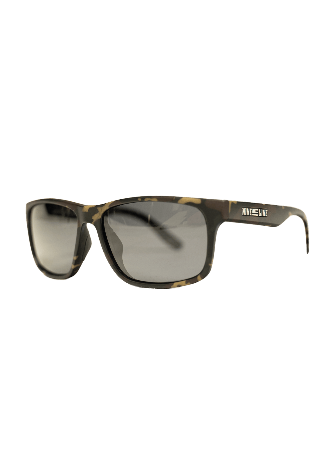 Nine Line Sunglasses Woodland Frame Green Lens